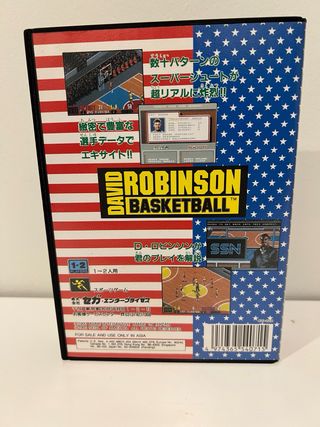 David Robinson Basketball Mega Drive