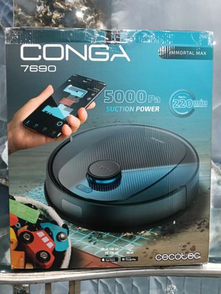 ROBOT ASPIRADOR FREGA CONGA 7690 IMMORTAL LASER