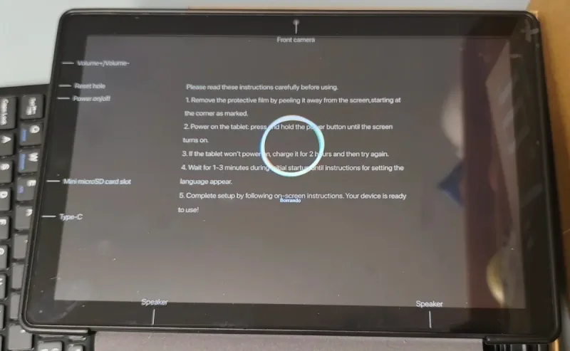 Tablet 10.1 Negra