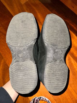 Sneakers eleganti nere con applicazioni