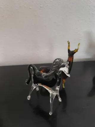 Figuras de cristal de animales