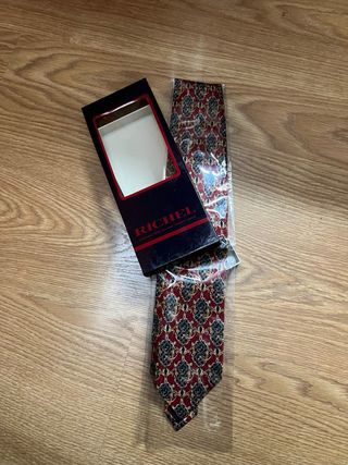 Corbata Richel Vintage Diseño Barroco