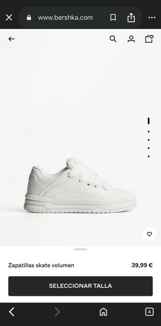 Bershka Zapatillas Chunky Marrones Talla 45/11/29