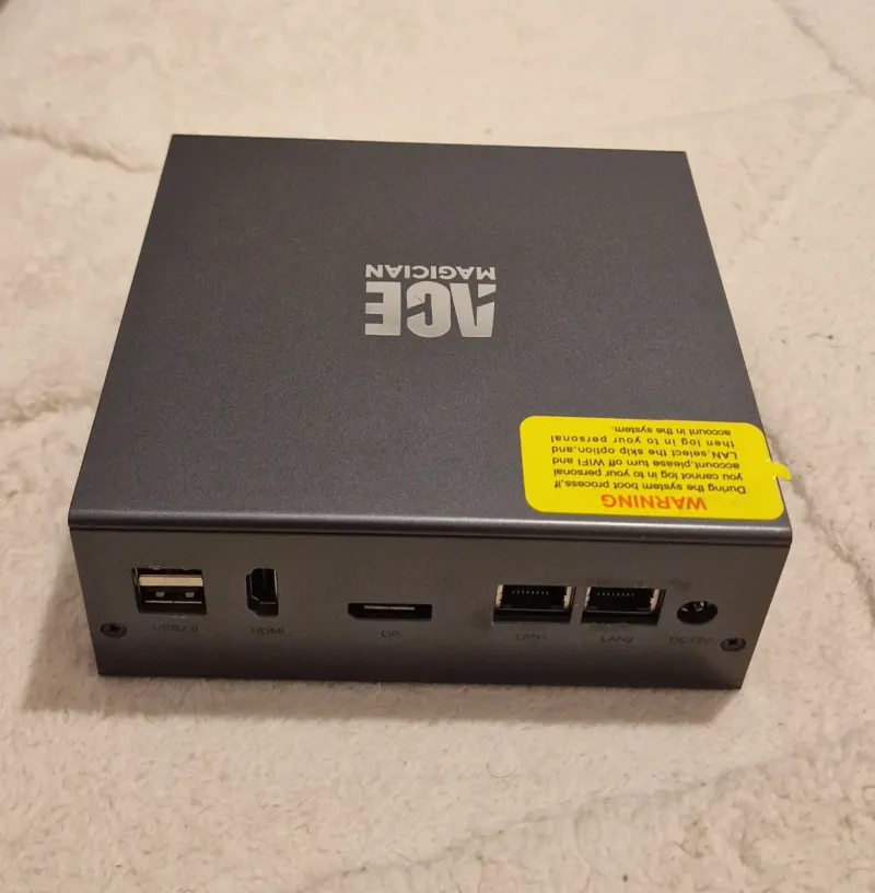 Mini PC ACE MAGICIAN 16GB RAM 512GB SSD afbeelding 4