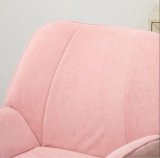 Sillón rosa moderno