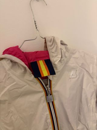 Giacca K-way reversibile bimba 8 anni