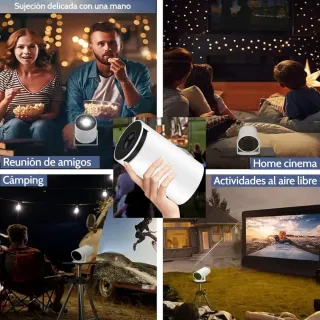 Proyector Portátil Mini 2026 Blanco