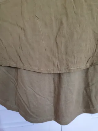 Camiseta manga larga verde militar