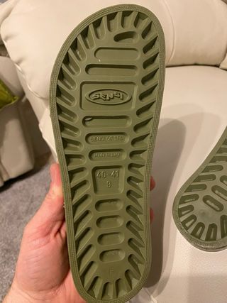 Ciabatte Sensi verde oliva