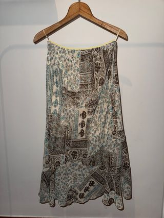 Falda Larga Vintage Dressing Talla L