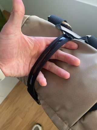 Mochila Mammut Beige/Negra Gimnasio Montaña