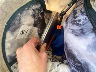 Mochila Mammut Beige/Negra Gimnasio Montaña