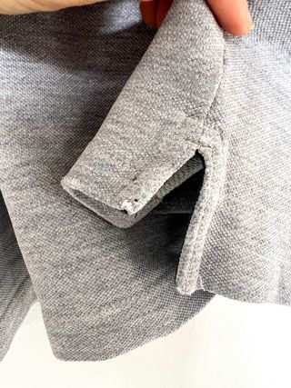 Nike Vintage 90s Retro Half Zip Sweatshirt Grey