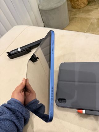 iPad 11 A16, 128GB Azul agosto 2025, FUNDA Y LAPIZ