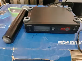 Micrófono Shure SLX4 inalámbrico de mano beta 58