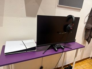 Consola PlayStation 5 Blanca Con monitor y mando