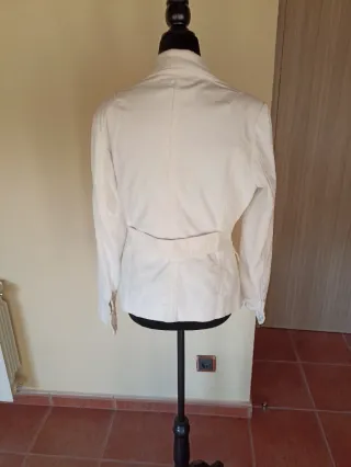 Chaqueta IW IMPLICATE Blanca de pana