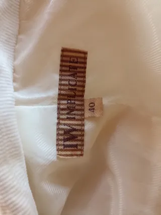 Chaqueta IW IMPLICATE Blanca de pana