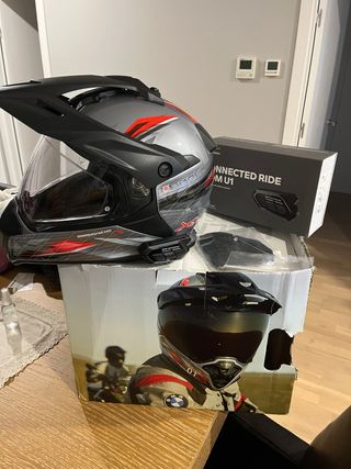 Casco BMW GS Carbon+Connected Ride U1 Talla 58-59L