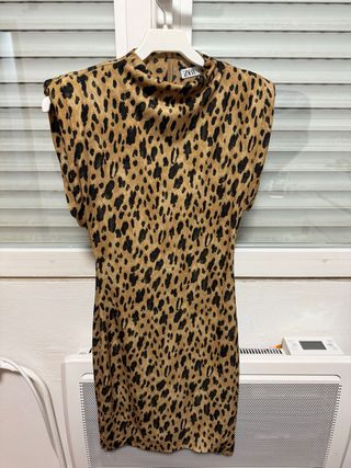 Vestido Zara Leopardo