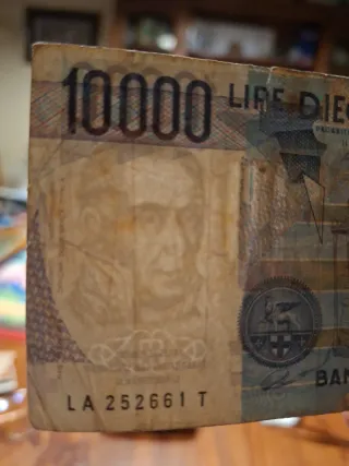 Lotto 3 Banconote Italiane Lire 10000, 5000, 2000