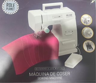 Máquina de coser de juguete Zig-Zag