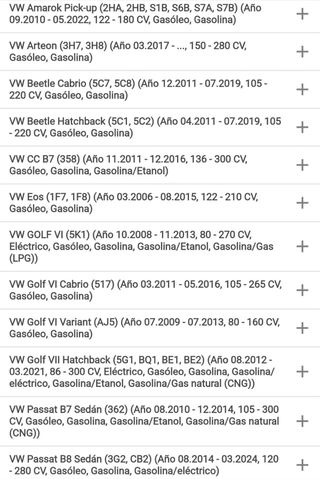 Plafones led Matrícula para grupo Vag