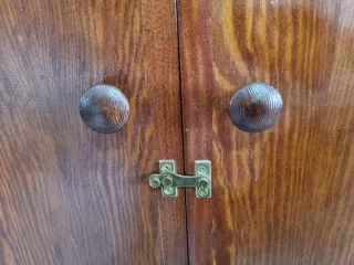 Mueble Farmacia Antiguo Madera