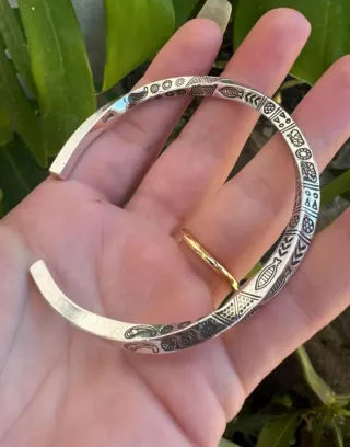 Pulsera Plata 925 Diseño Unisex