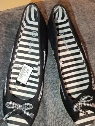 Alpargatas tacón de cuña Yessica by C&A talla 42