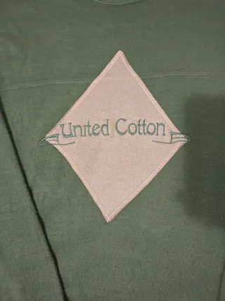 Maglione United Cotton Verde Taglia L