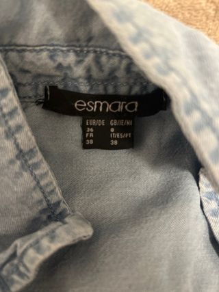 Camisa vaquera Esmara Talla S