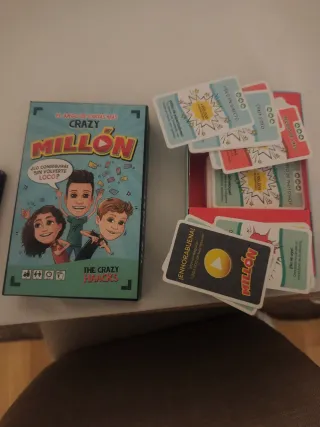 Crazy Millón Juego de Cartas