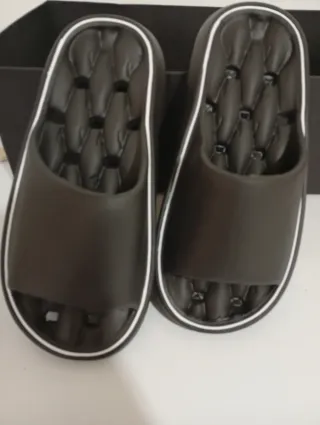 Chanclas Chanel Hombre Negras