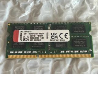 Kingston 8GB DDR3 SODIMM 1600MHz
