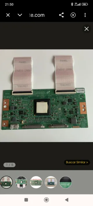 Placa Control Imagen TV Sony 17Y SGU13TSTLTA4V0.1