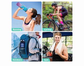 Botella de agua deportiva 1.5L