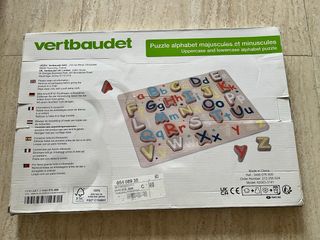 Puzzle abecedario de madera