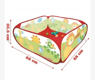 Parque de bolas Jungle Ball Pit + 50 bolas NUEVO