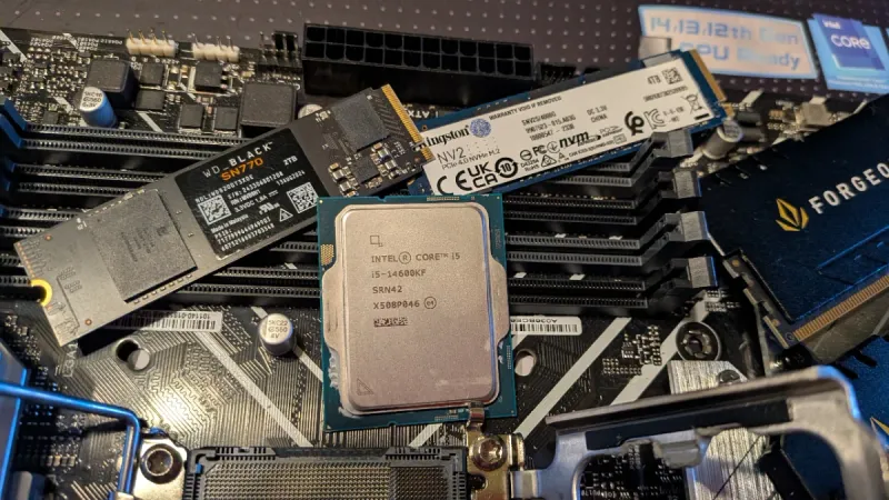 RTX 5080 2+4Tb 64Gb RAM PB Z690 WiFi I5 14600KF afbeelding 2