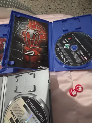 3 Giochi Spiderman PS2 + regalo