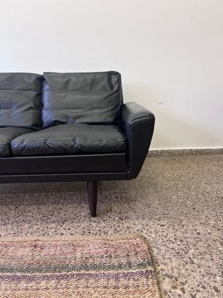 Sofá vintage Georg Thams cuero Danés