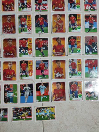 225 Cromos Selección Española Panini Carrefour