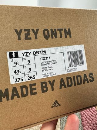 Adidas Yeezy QNTM Onyx 43 1/3