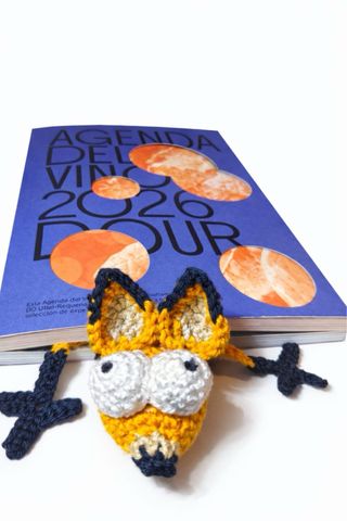 Marcapáginas de ganchillo