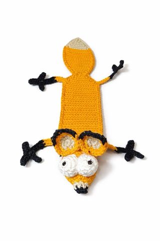 Marcapáginas de ganchillo