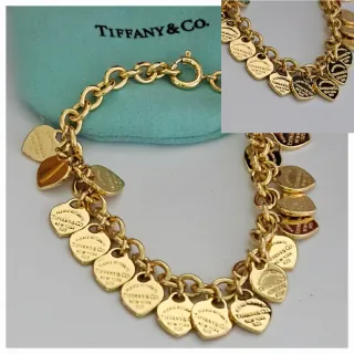 Pulsera  Corazones T&Co