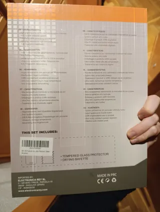 Protector Pantalla REX Tempered Glass 9H+