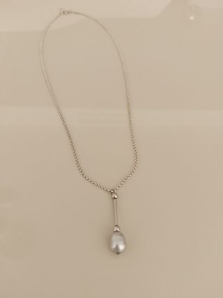 Cadena Thomas Sabo Plata con Colgante Perla 42cm