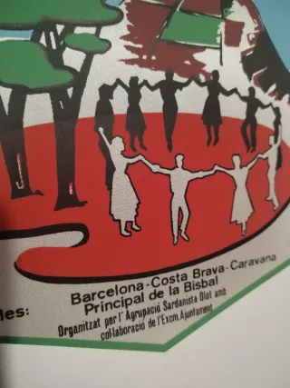 Banderín Gran Aplec Sardana Olot 1967